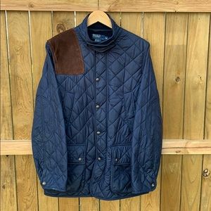 Polo Ralph Lauren field coat medium navy blue
